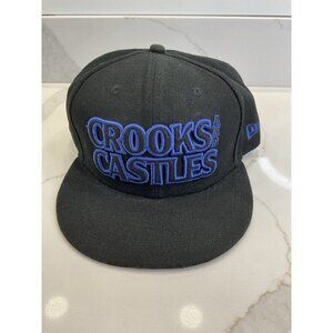 Crooks and Castles Blue and Black Cap 2011 Size 8
